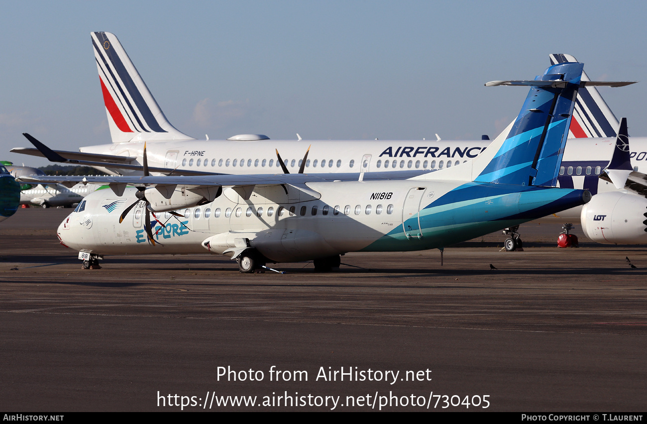 Aircraft Photo of N1181B | ATR ATR-72-600 (ATR-72-212A) | Garuda Indonesia Explore | AirHistory.net #730405