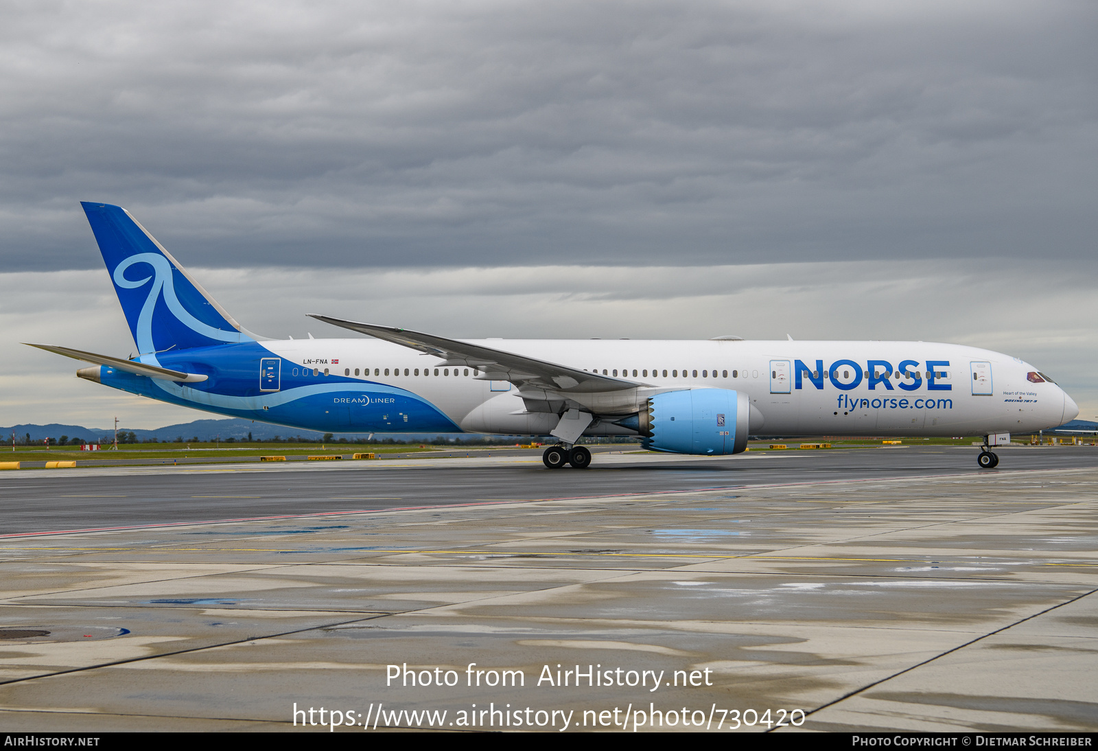 Aircraft Photo of LN-FNA | Boeing 787-9 Dreamliner | Norse Atlantic Airways | AirHistory.net #730420