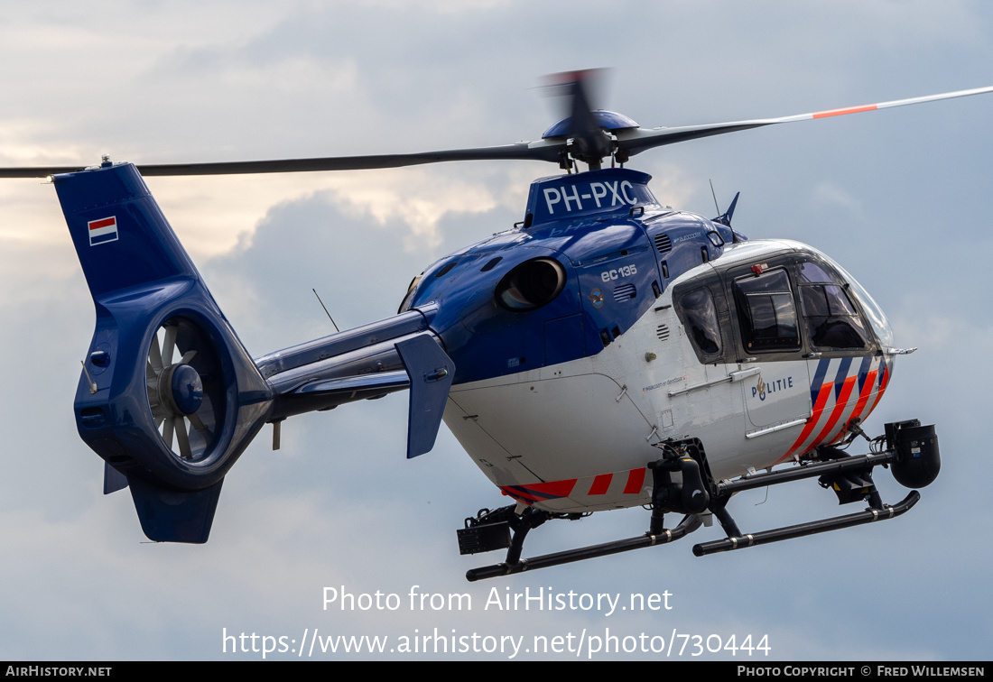 Aircraft Photo of PH-PXC | Eurocopter EC-135P-2+ | Politie | AirHistory.net #730444