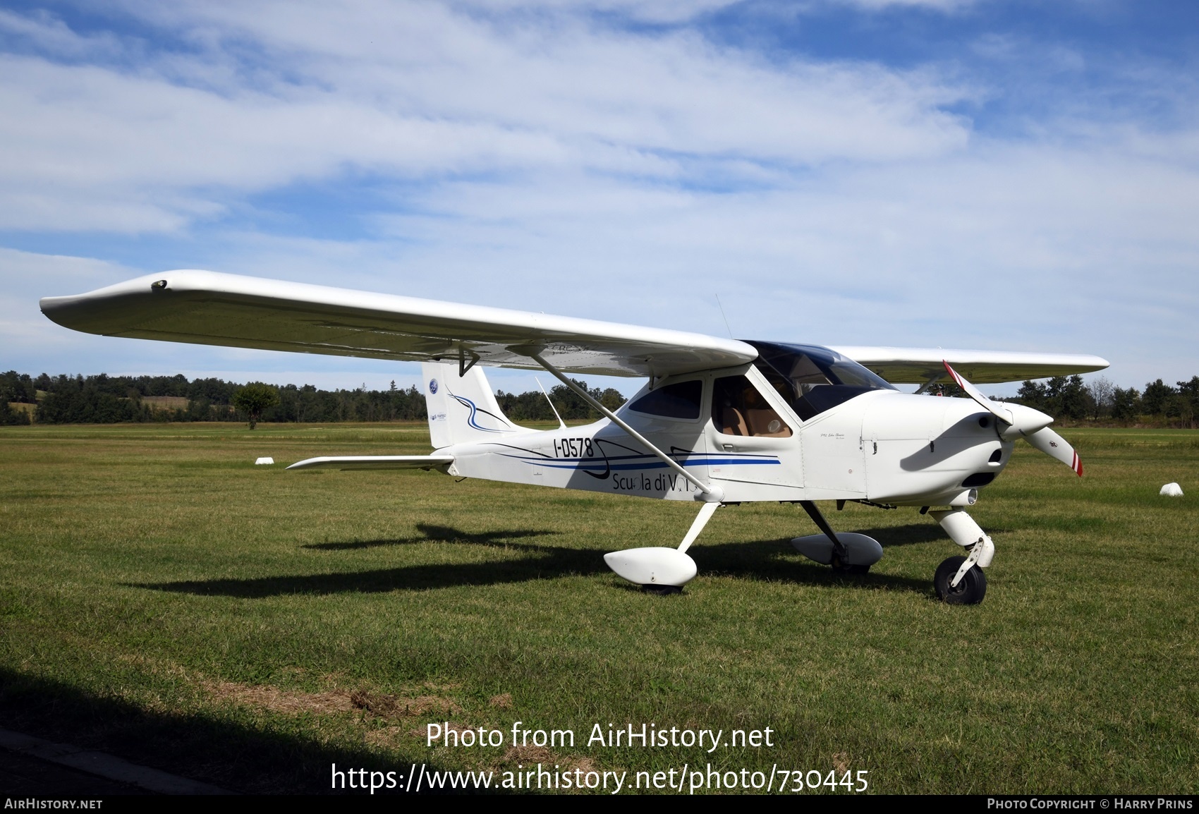 Aircraft Photo of I-D578 | Tecnam P-92EA Echo | AirHistory.net #730445