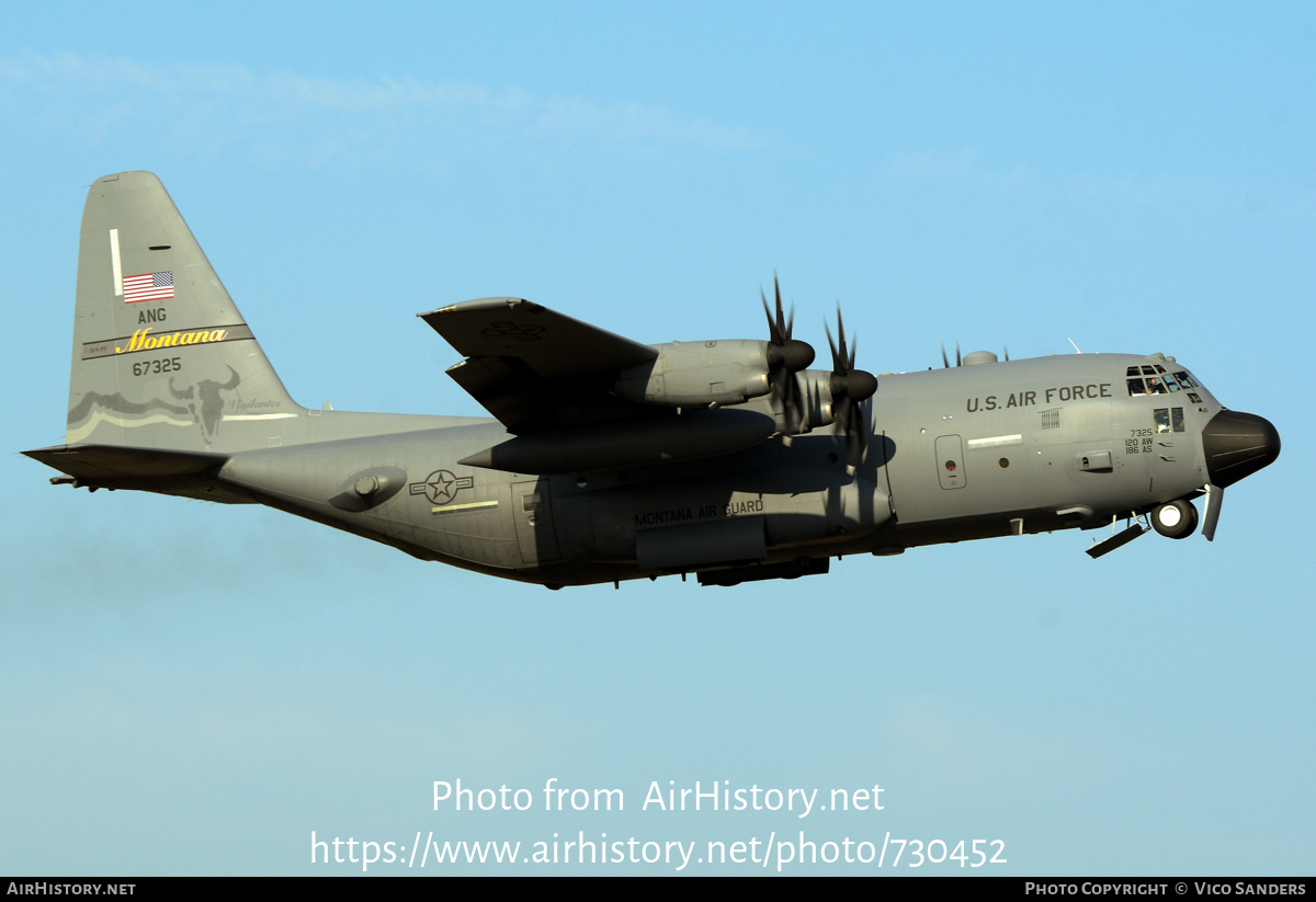 Aircraft Photo of 96-7325 / 67325 | Lockheed C-130H Hercules | USA - Air Force | AirHistory.net #730452