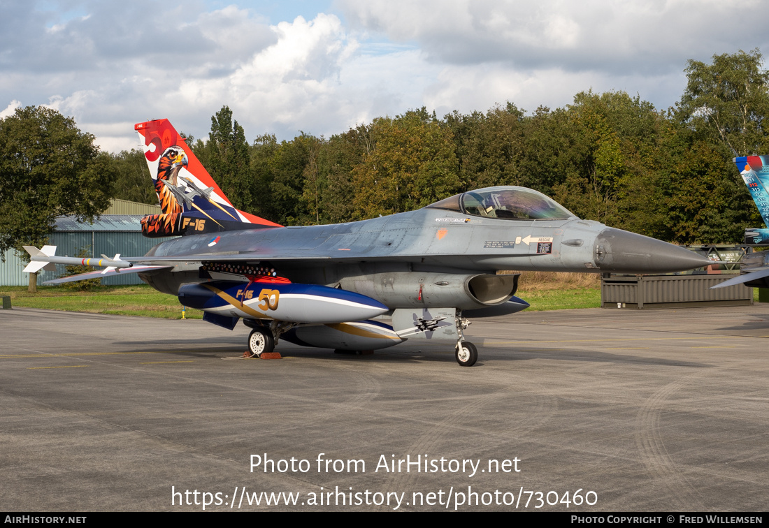 Aircraft Photo of J-616 | General Dynamics F-16AM Fighting Falcon | Netherlands - Air Force | AirHistory.net #730460