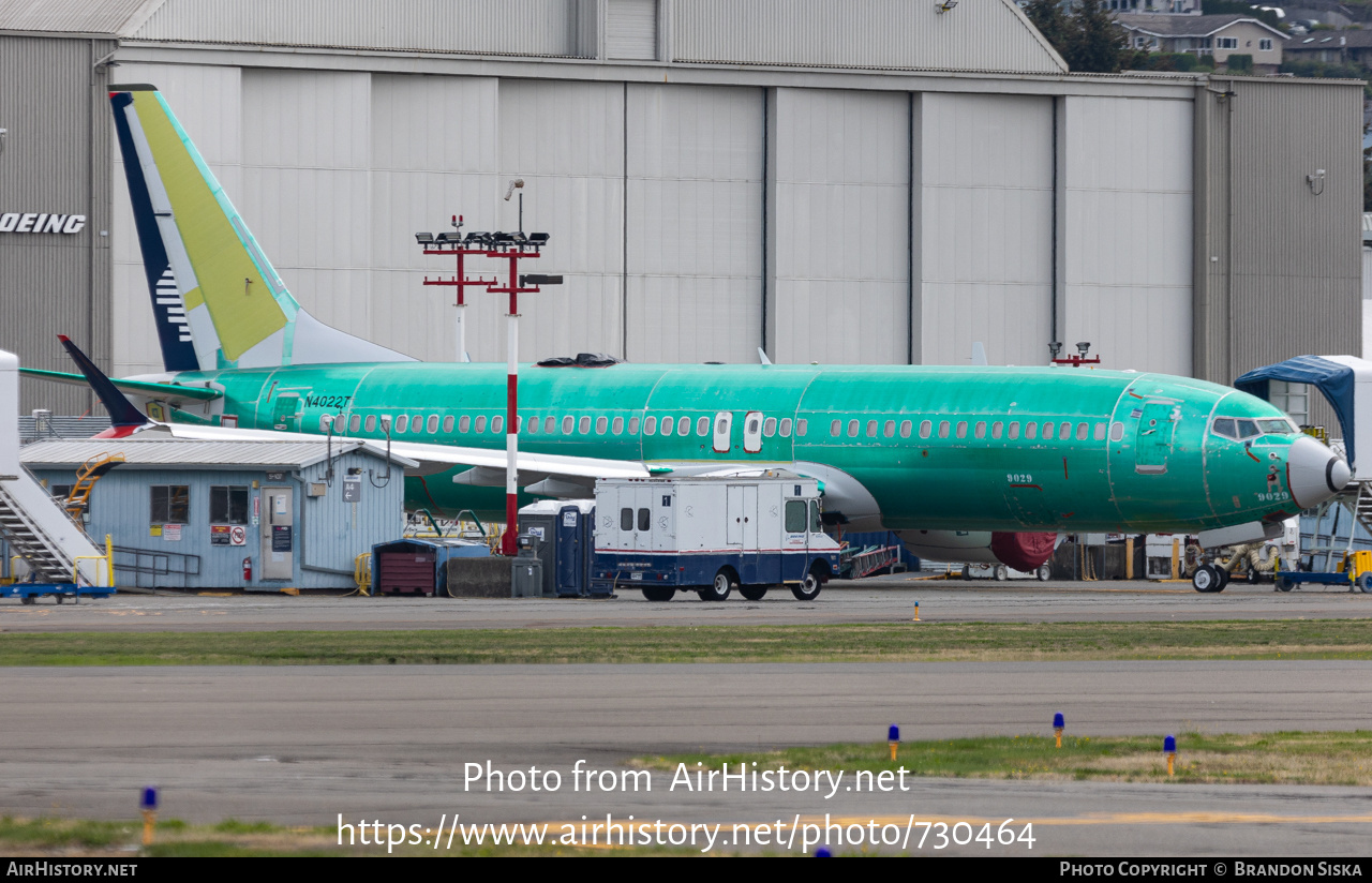 Aircraft Photo of N285AM / N4022T | Boeing 737-8 Max 8 | AirHistory.net #730464