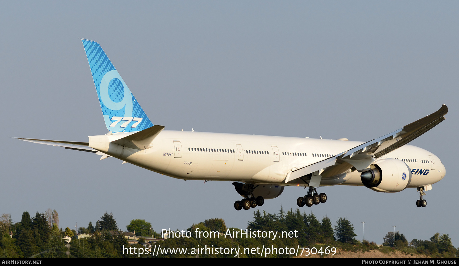 Aircraft Photo of N779XY | Boeing 777-9 | Boeing | AirHistory.net #730469