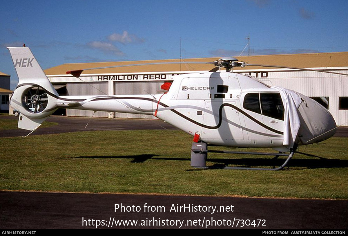 Aircraft Photo of ZK-HEK / HEK | Eurocopter EC-120B Colibri | Helicorp | AirHistory.net #730472