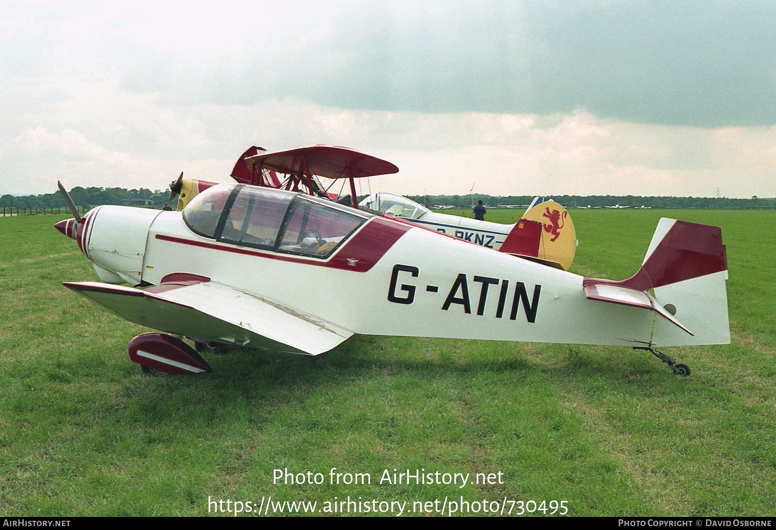 Aircraft Photo of G-ATIN | SAN Jodel D-117 | AirHistory.net #730495