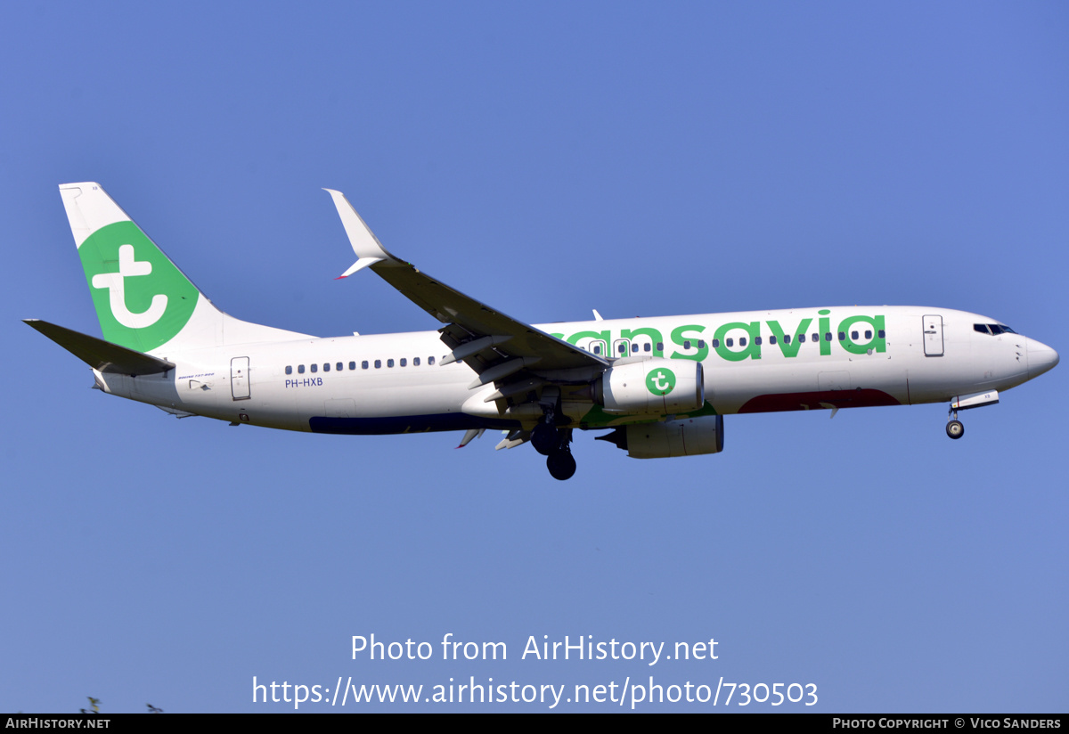 Aircraft Photo of PH-HXB | Boeing 737-8K2 | Transavia | AirHistory.net #730503