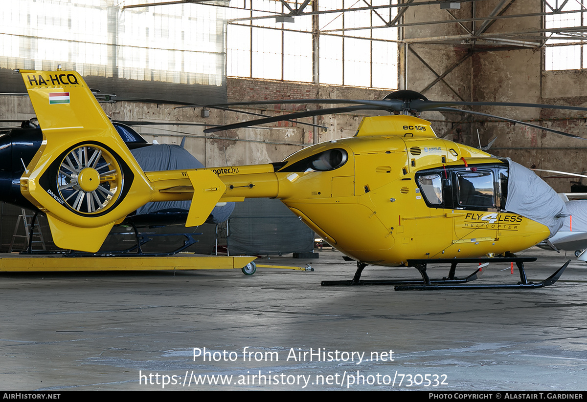 Aircraft Photo of HA-HCQ | Eurocopter EC-135P-2+ | Fly4Less Helicopter | AirHistory.net #730532