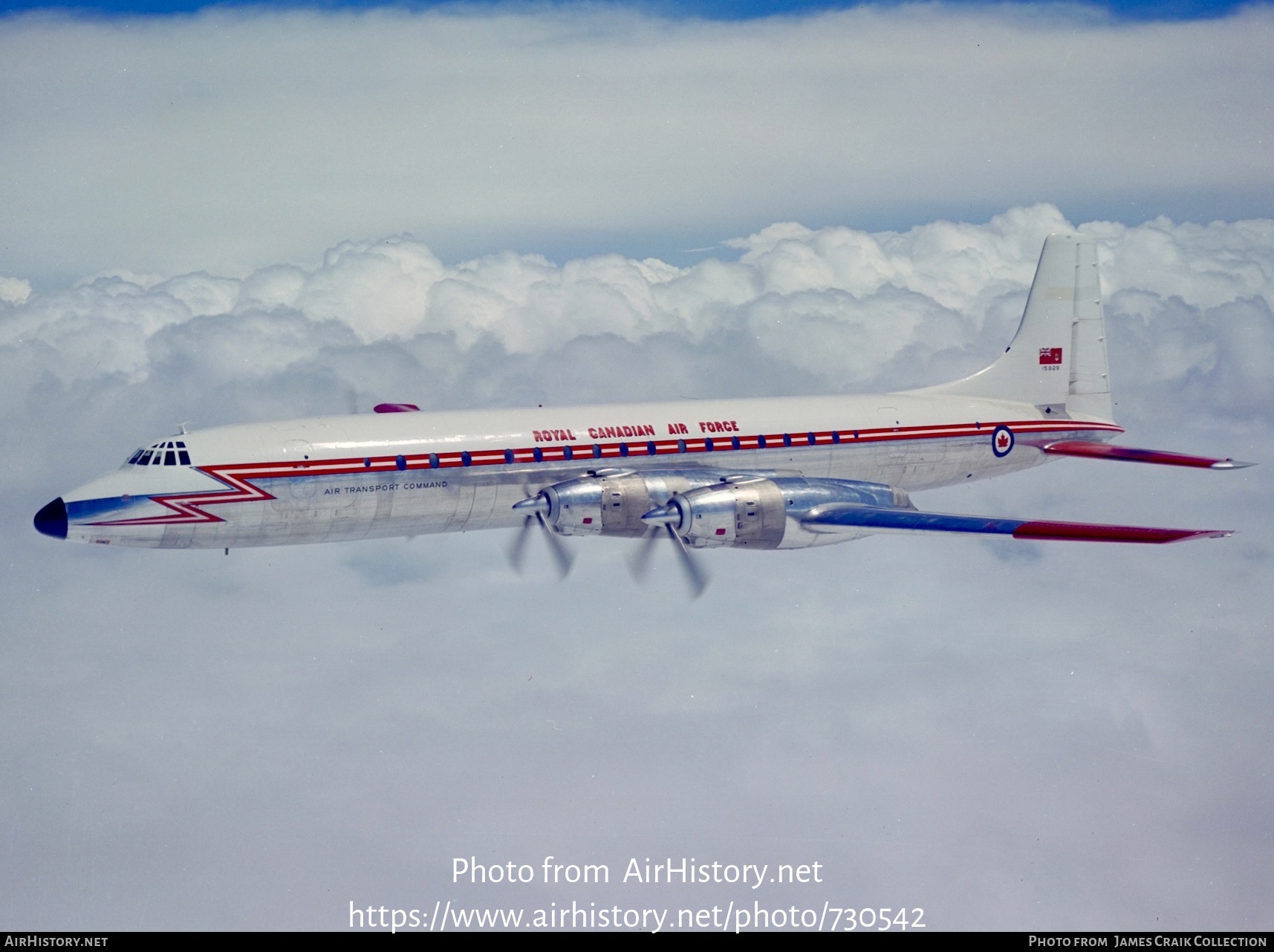 Aircraft Photo of 15929 | Canadair CC-106 Yukon (CL-44-6) | Canada - Air Force | AirHistory.net #730542