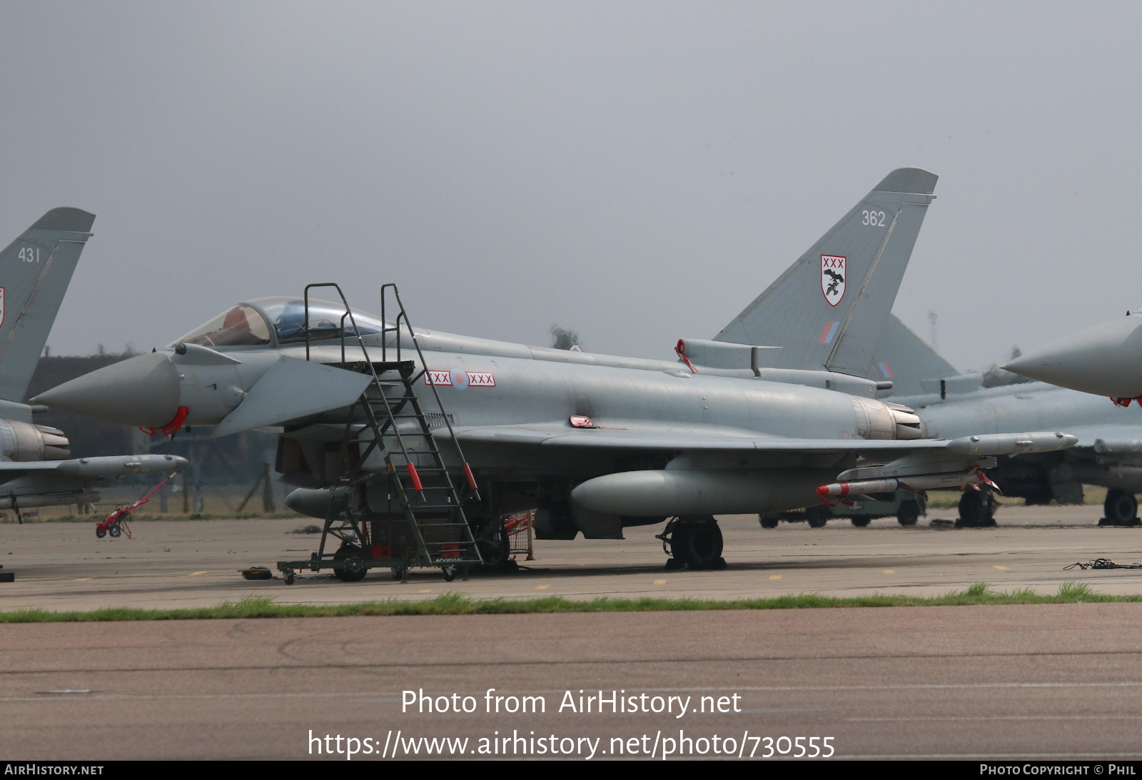 Aircraft Photo of ZK362 | Eurofighter EF-2000 Typhoon FGR4 | UK - Air Force | AirHistory.net #730555