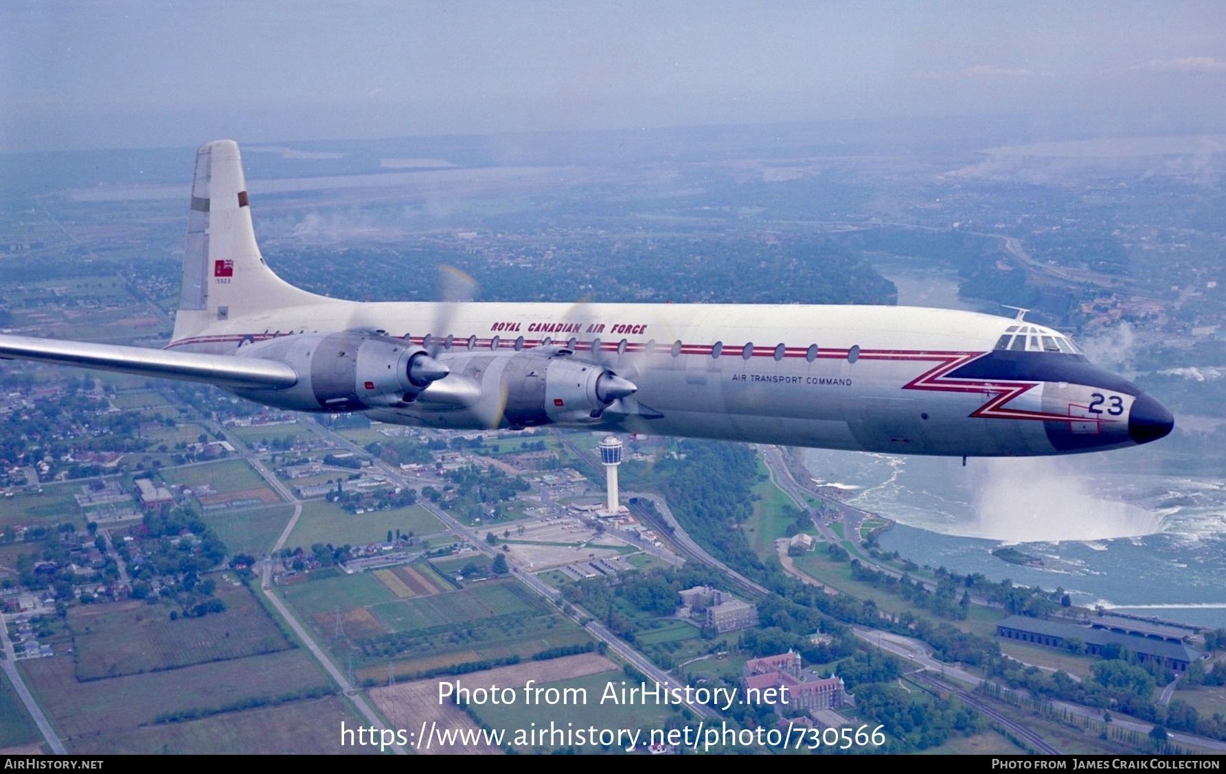 Aircraft Photo of 15923 | Canadair CC-106 Yukon (CL-44-6) | Canada - Air Force | AirHistory.net #730566