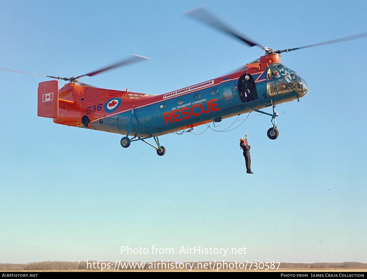 Aircraft Photo of 9636 | Piasecki CH-21B Workhorse | Canada - Air Force | AirHistory.net #730587