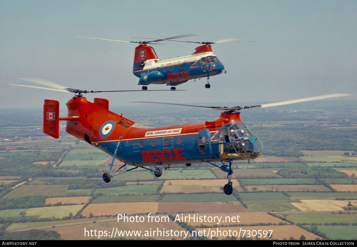 Aircraft Photo of 9641 | Piasecki CH-21B Workhorse | Canada - Air Force | AirHistory.net #730597