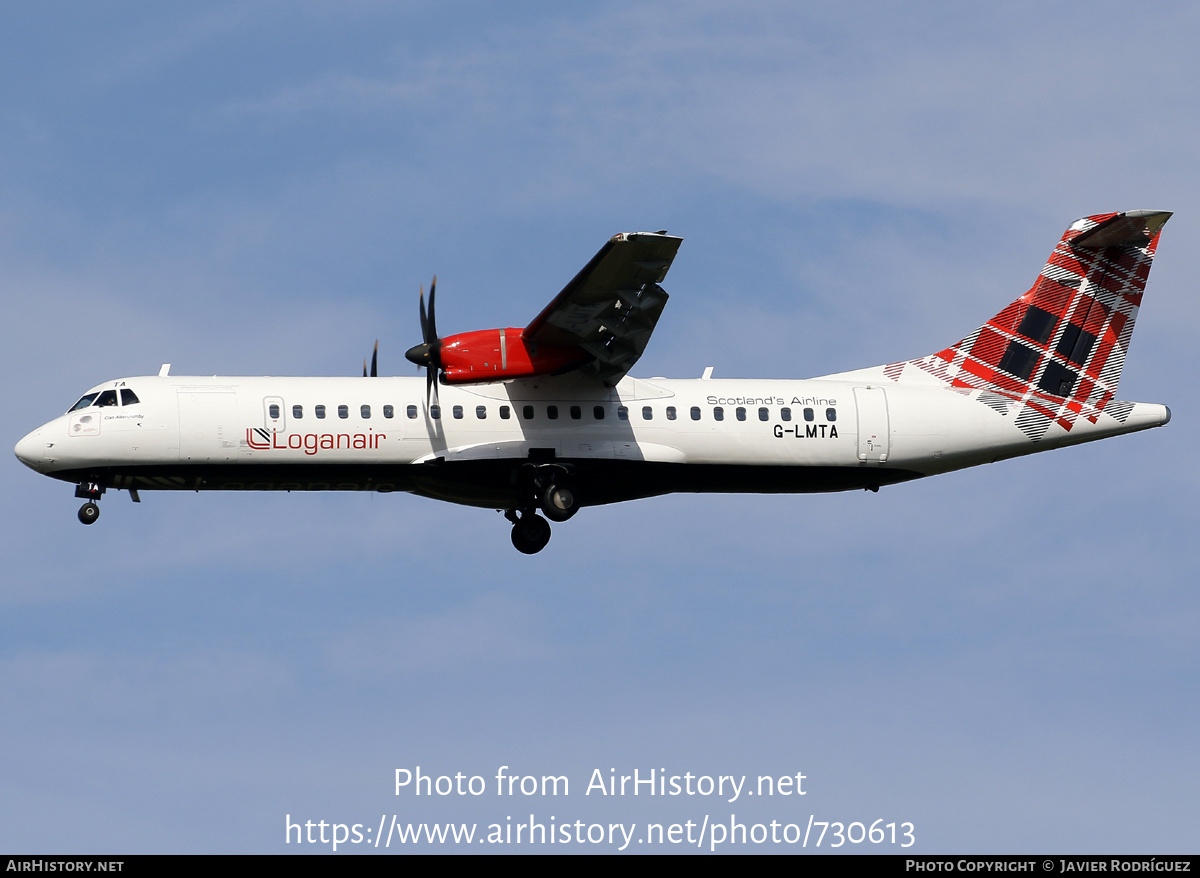 Aircraft Photo of G-LMTA | ATR ATR-72-600 (ATR-72-212A) | Loganair | AirHistory.net #730613