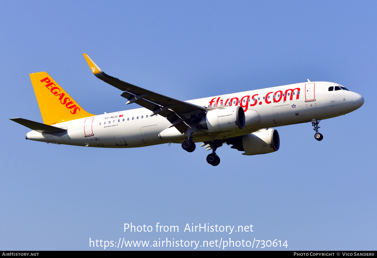 Aircraft Photo of TC-NCH | Airbus A320-251N | Pegasus Airlines | AirHistory.net #730614