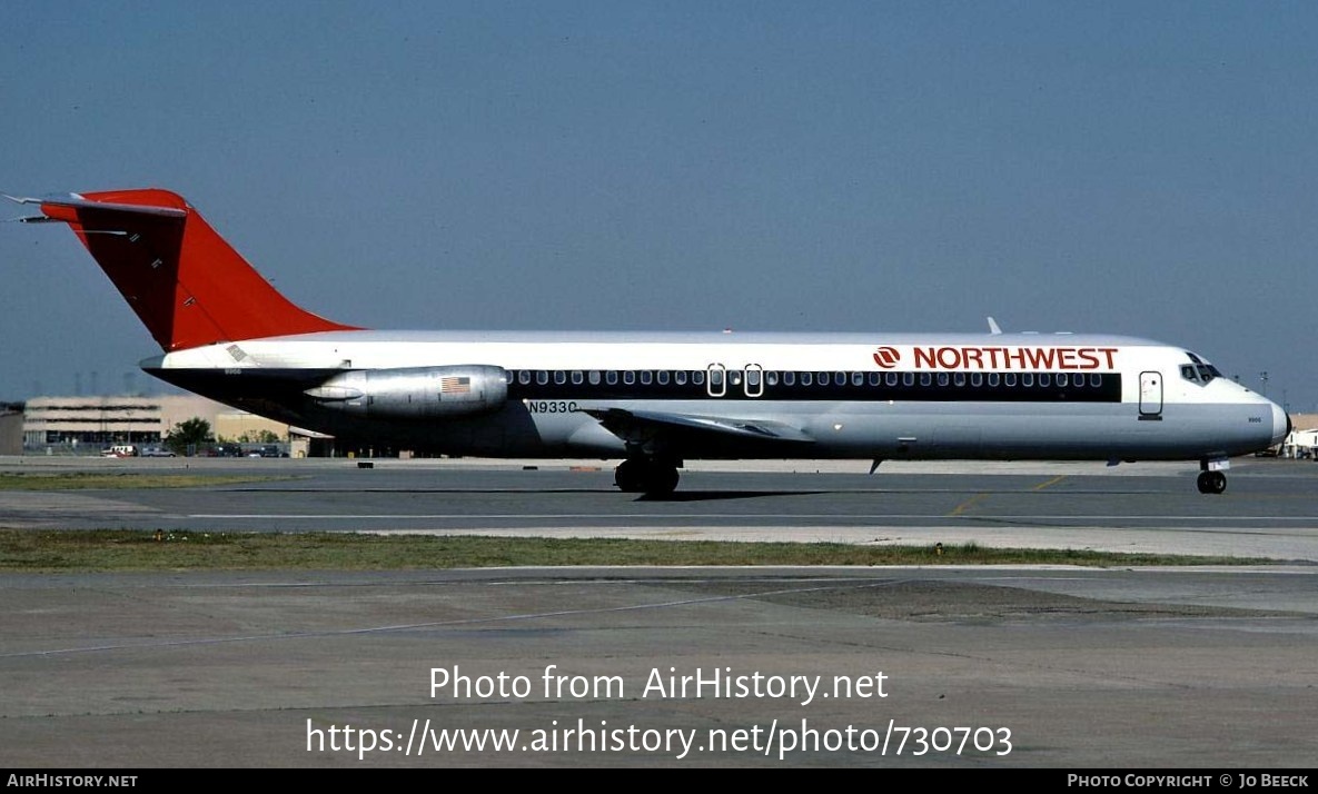 Aircraft Photo of N9330 | McDonnell Douglas DC-9-31 | Northwest Airlines | AirHistory.net #730703