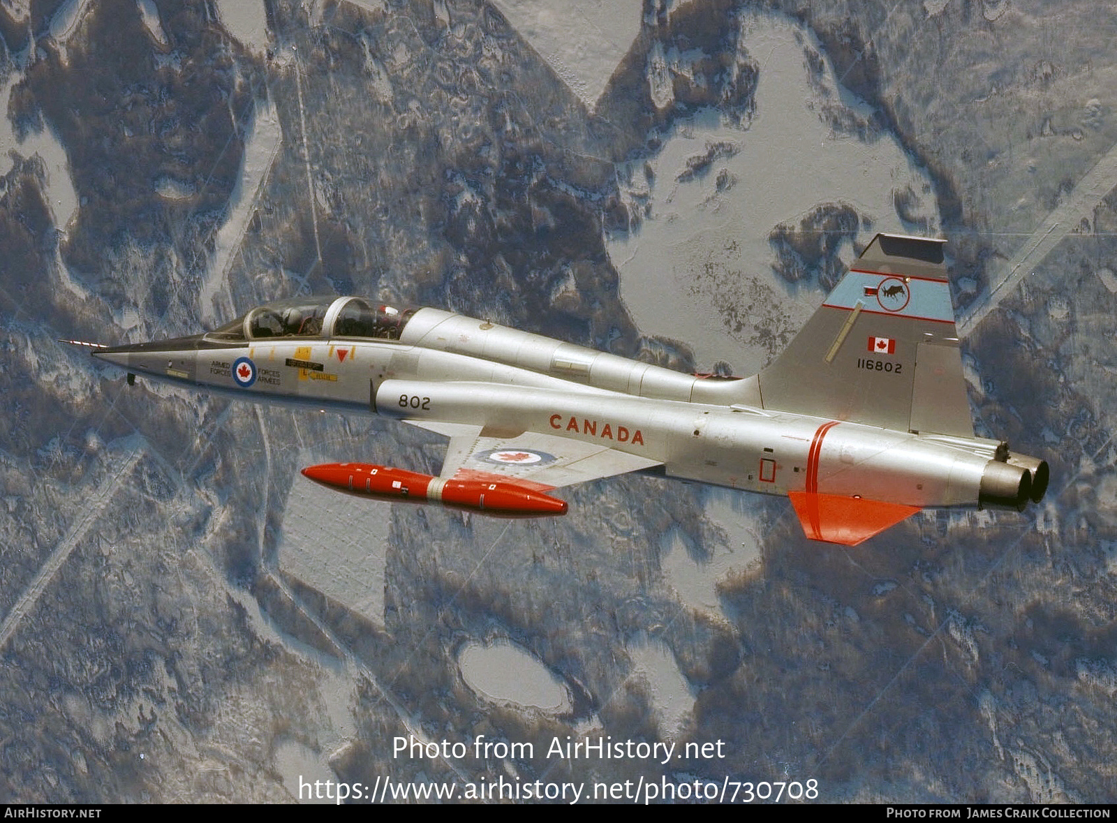 Aircraft Photo of 116802 | Canadair CF-5D | Canada - Air Force | AirHistory.net #730708