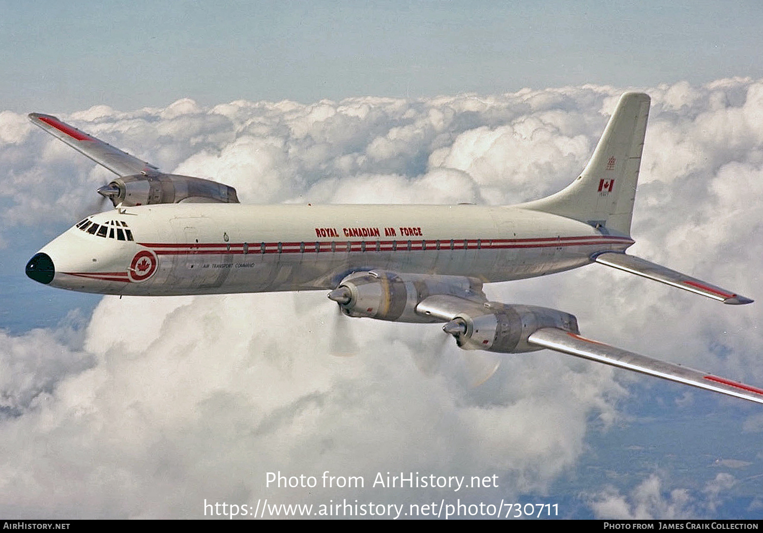 Aircraft Photo of 15921 | Canadair CC-106 Yukon (CL-44-6) | Canada - Air Force | AirHistory.net #730711