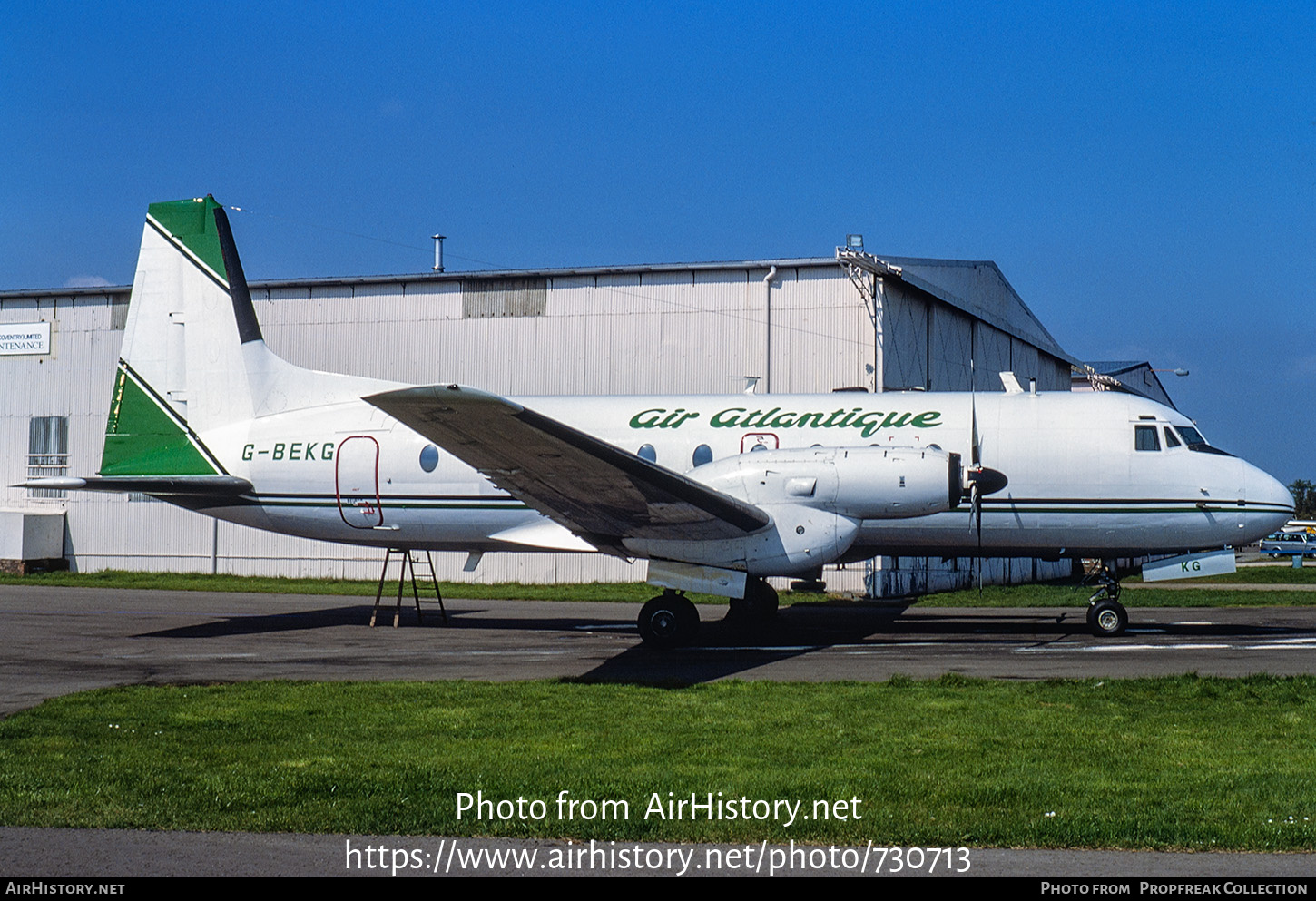 Aircraft Photo of G-BEKG | Hawker Siddeley HS-748 Srs1/105 | Air Atlantique | AirHistory.net #730713