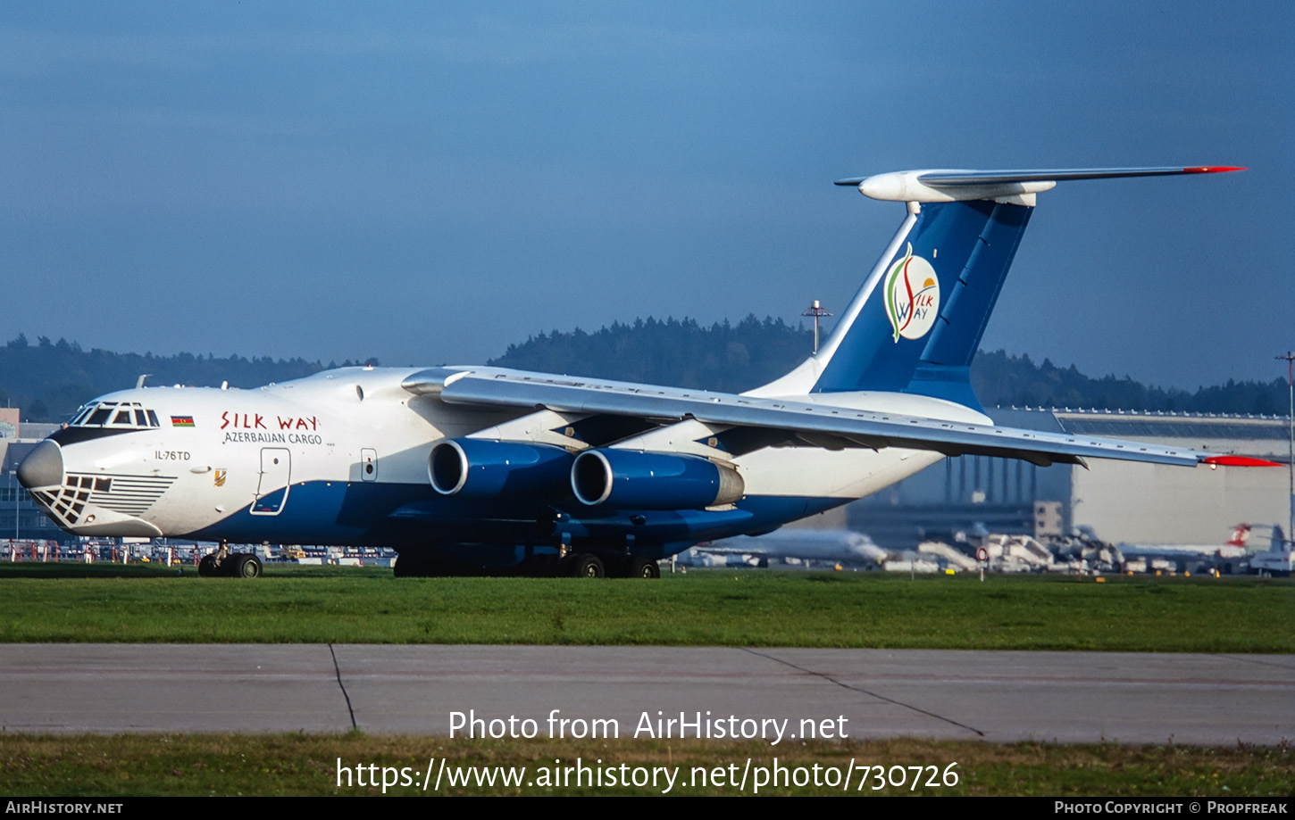 Aircraft Photo of 4K-AZ41 | Ilyushin Il-76TD | SilkWay Azerbaijan Cargo | AirHistory.net #730726