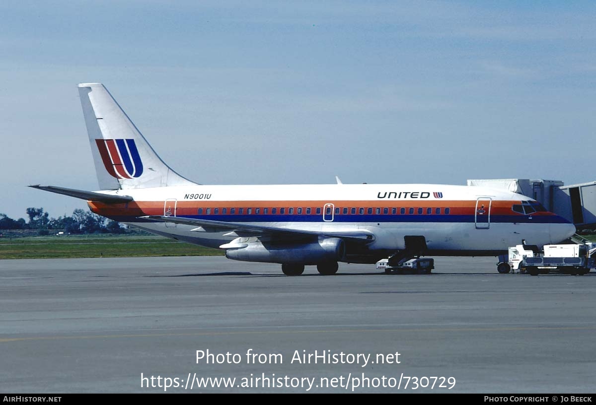 Aircraft Photo of N9001U | Boeing 737-222 | United Airlines | AirHistory.net #730729