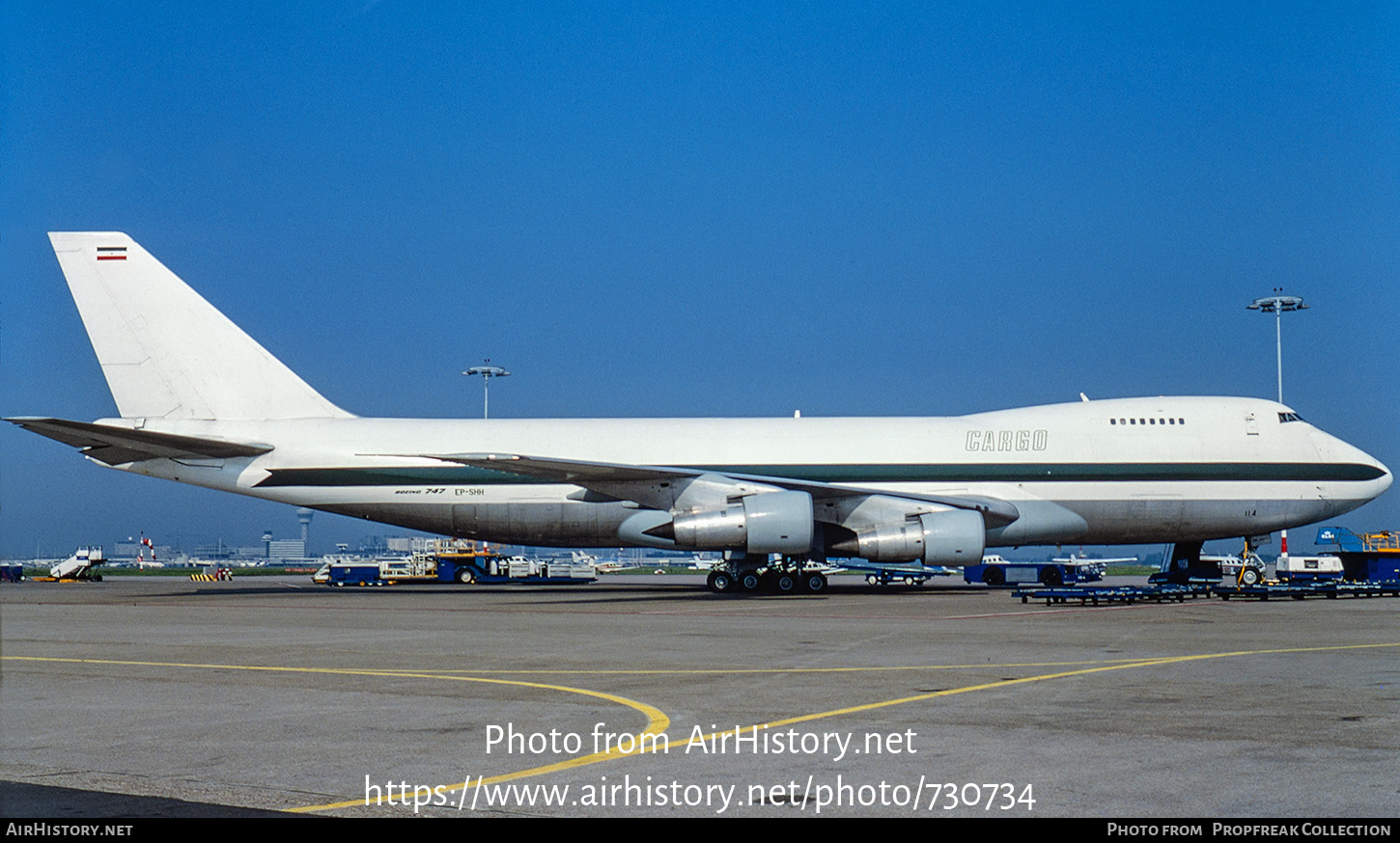 Aircraft Photo of EP-SHH | Boeing 747-2J9F | AirHistory.net #730734