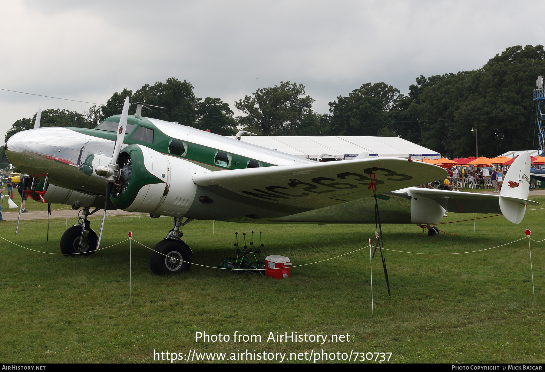 Aircraft Photo of N2633 / NC2633 | Lockheed 12-A Electra Junior | AirHistory.net #730737