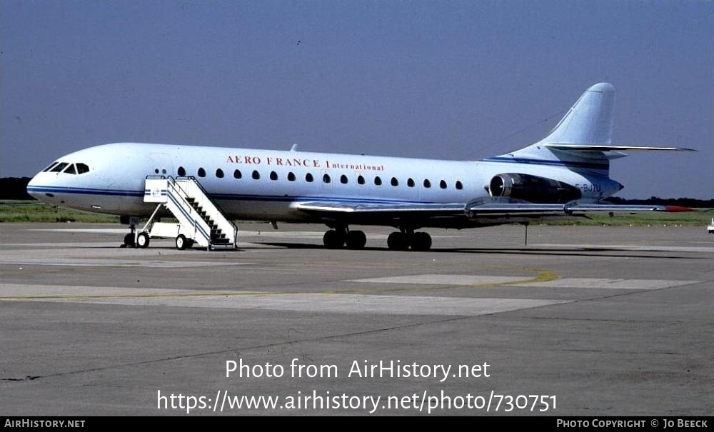 Aircraft Photo of F-BJTU | Aerospatiale SE-210 Caravelle 10B3 Super B | Aero France International | AirHistory.net #730751