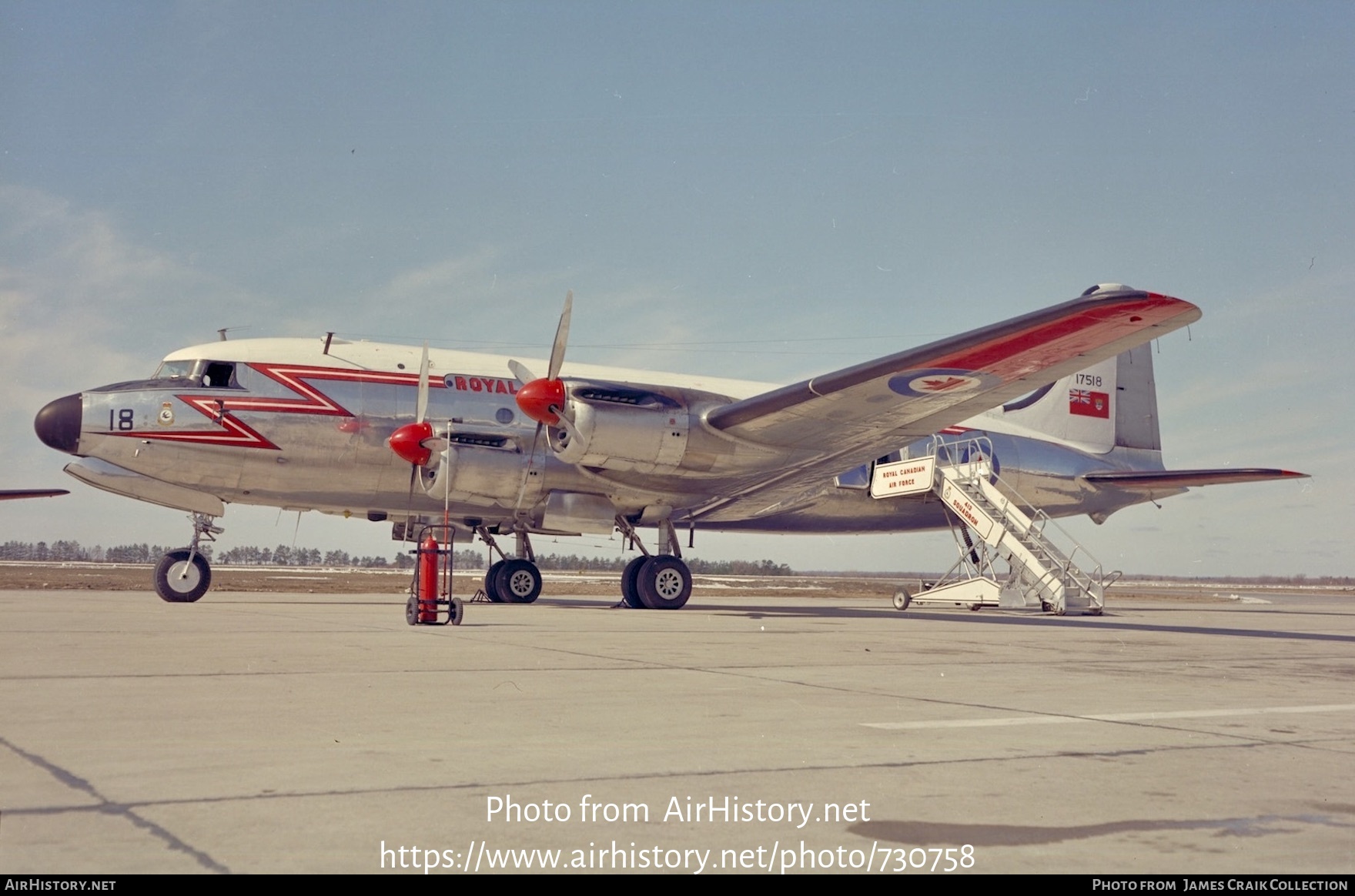 Aircraft Photo of 17518 | Canadair C-54GM North Star Mk1 (CL-2) | Canada - Air Force | AirHistory.net #730758