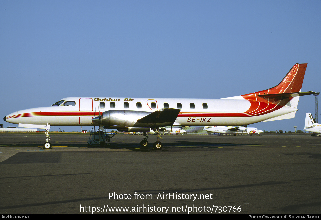 Aircraft Photo of SE-IKZ | Fairchild Swearingen SA-226TC Metro II | Golden Air | AirHistory.net #730766