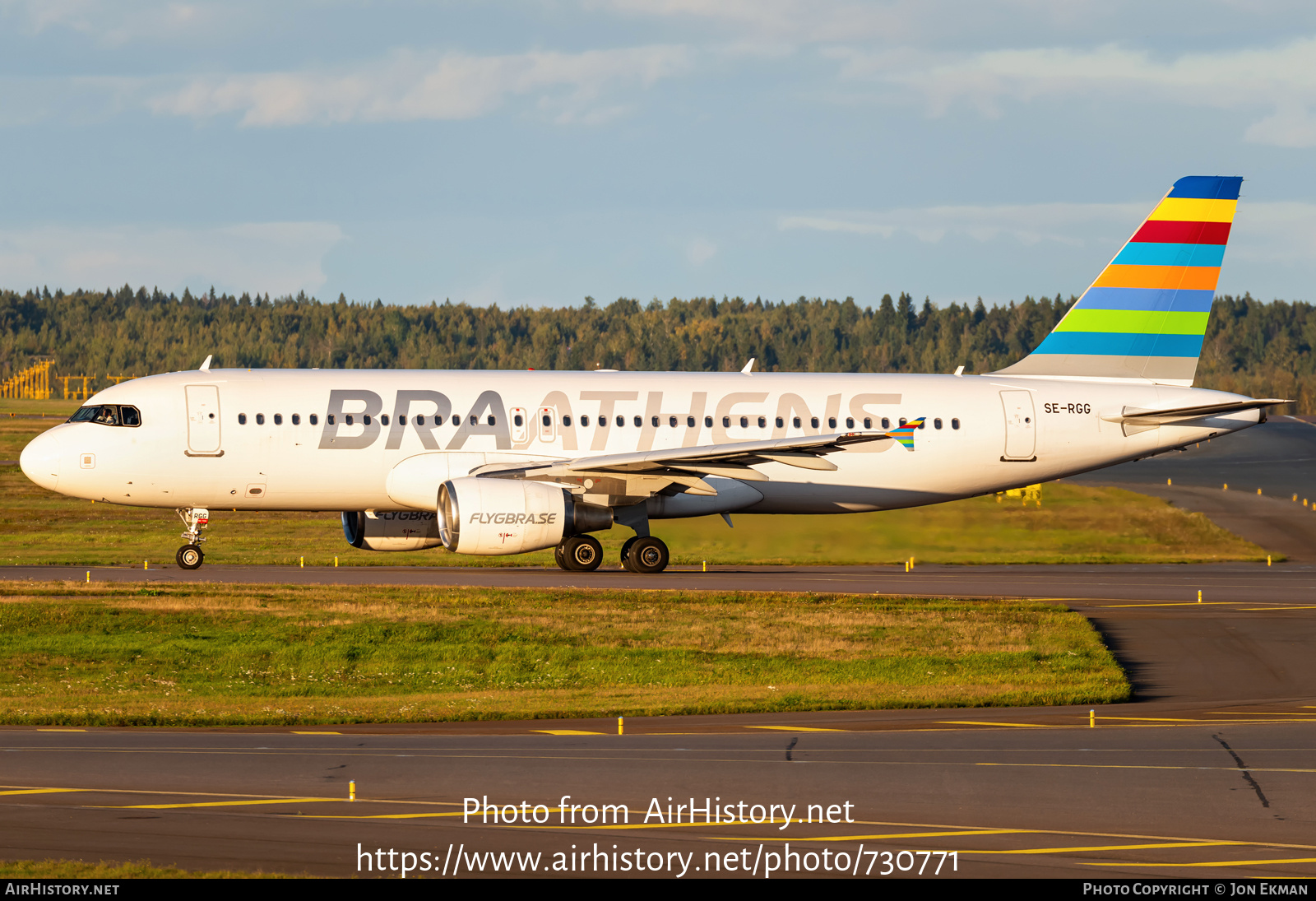 Aircraft Photo of SE-RGG | Airbus A320-214 | Braathens International Airways | AirHistory.net #730771