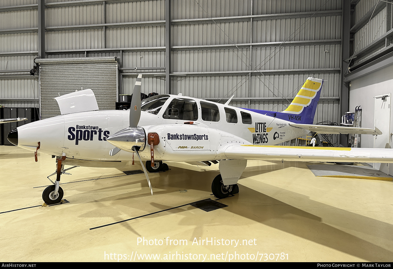 Aircraft Photo of VH-NSK | Beech 58 Baron | Little Wings | AirHistory.net #730781