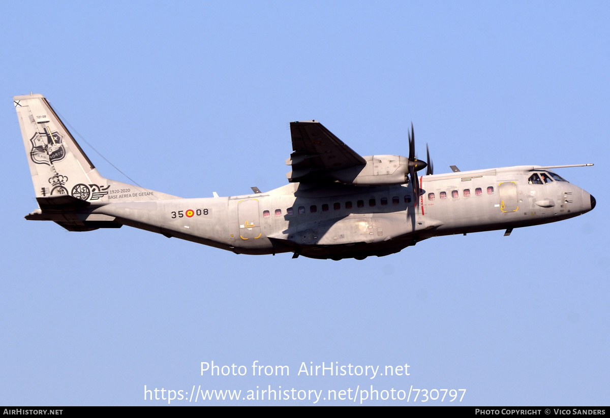 Aircraft Photo of T.21-08 | CASA C295M | Spain - Air Force | AirHistory.net #730797