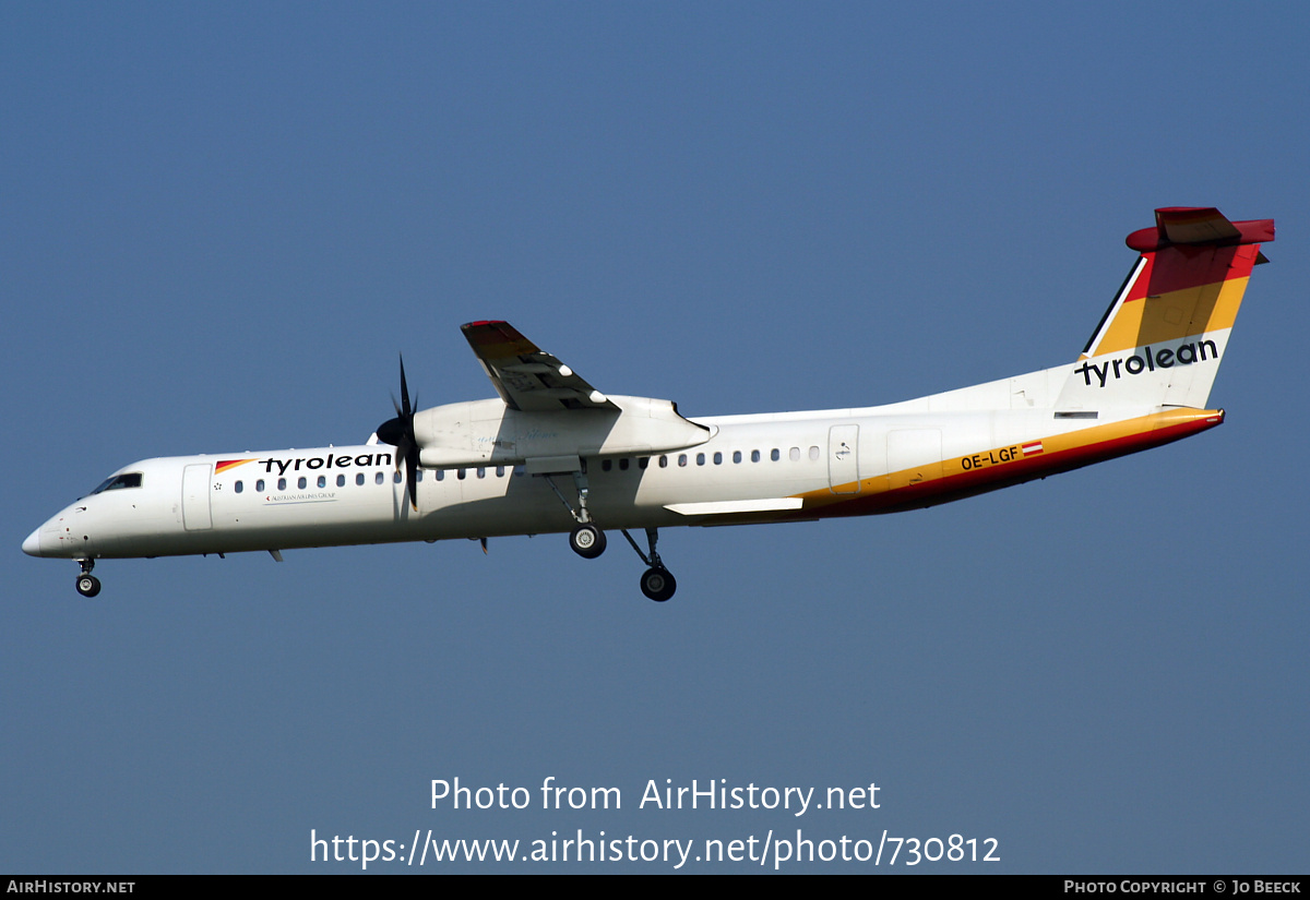 Aircraft Photo of OE-LGF | Bombardier DHC-8-402 Dash 8 | Tyrolean Airways | AirHistory.net #730812