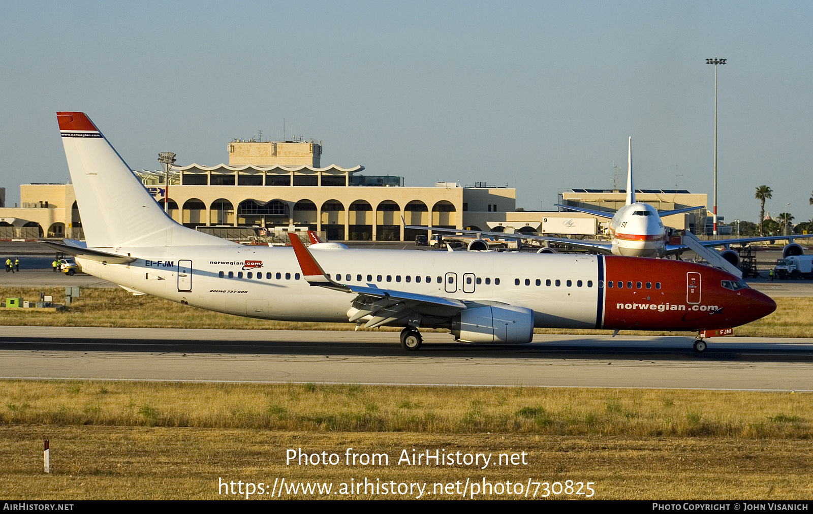 Aircraft Photo of EI-FJM | Boeing 737-8JP | Norwegian | AirHistory.net #730825