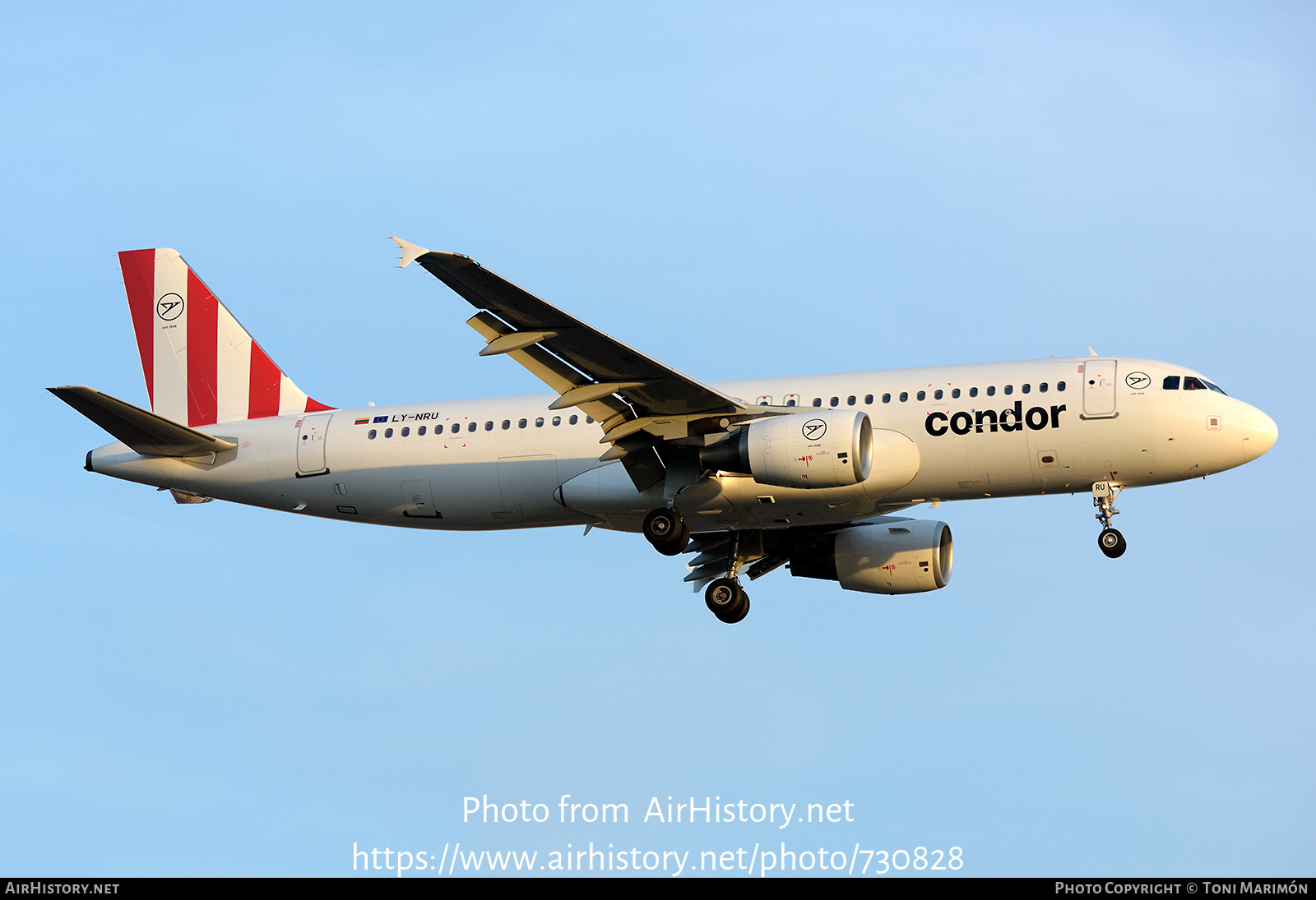 Aircraft Photo of LY-NRU | Airbus A320-214 | Condor Flugdienst | AirHistory.net #730828