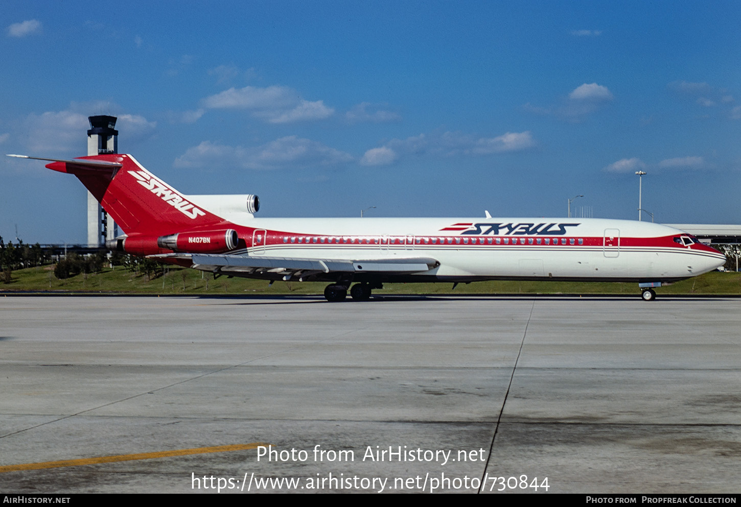 Aircraft Photo of N407BN | Boeing 727-291 | Skybus Airlines | AirHistory.net #730844