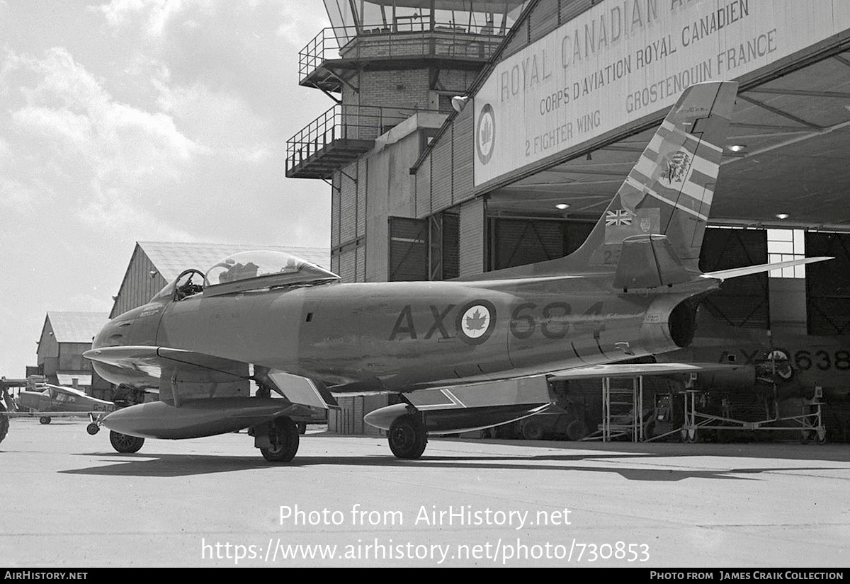 Aircraft Photo of 23684 | Canadair CL-13B Sabre 6 | Canada - Air Force | AirHistory.net #730853