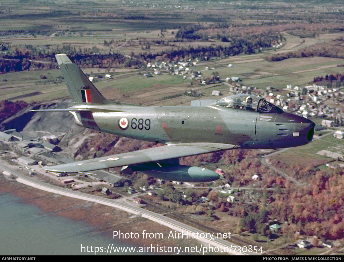 Aircraft Photo of 23689 | Canadair CL-13B Sabre 6 | Canada - Air Force | AirHistory.net #730854