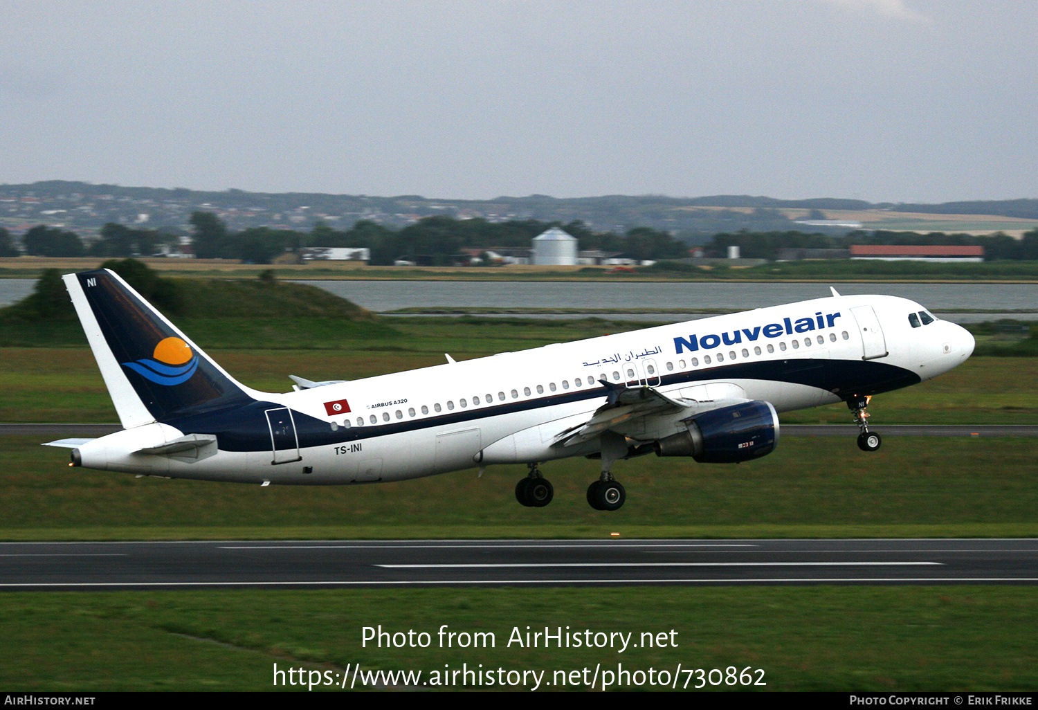 Aircraft Photo of TS-INI | Airbus A320-212 | Nouvelair Tunisie | AirHistory.net #730862