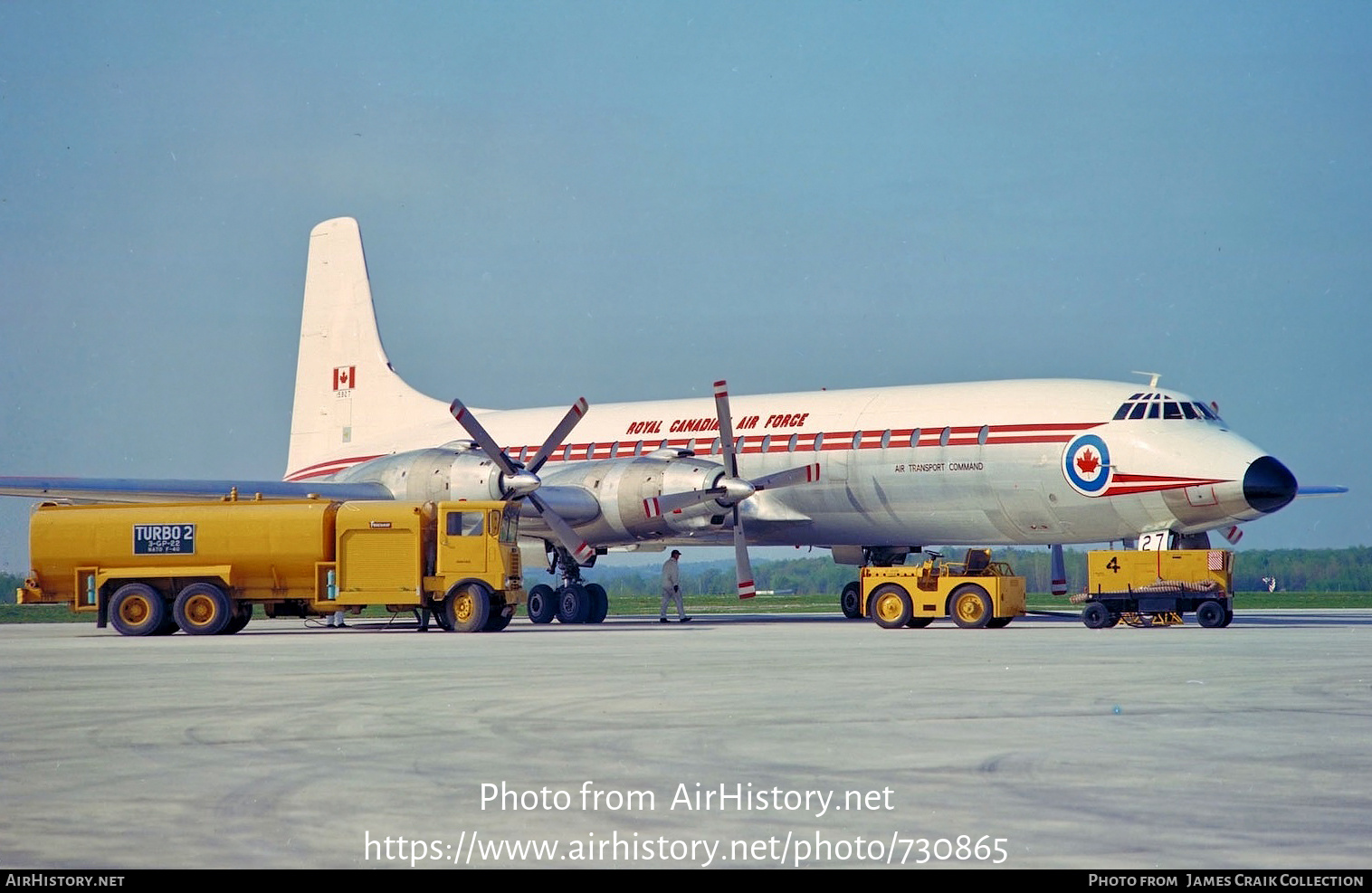 Aircraft Photo of 15927 | Canadair CL-44-6 Yukon | Canada - Air Force | AirHistory.net #730865