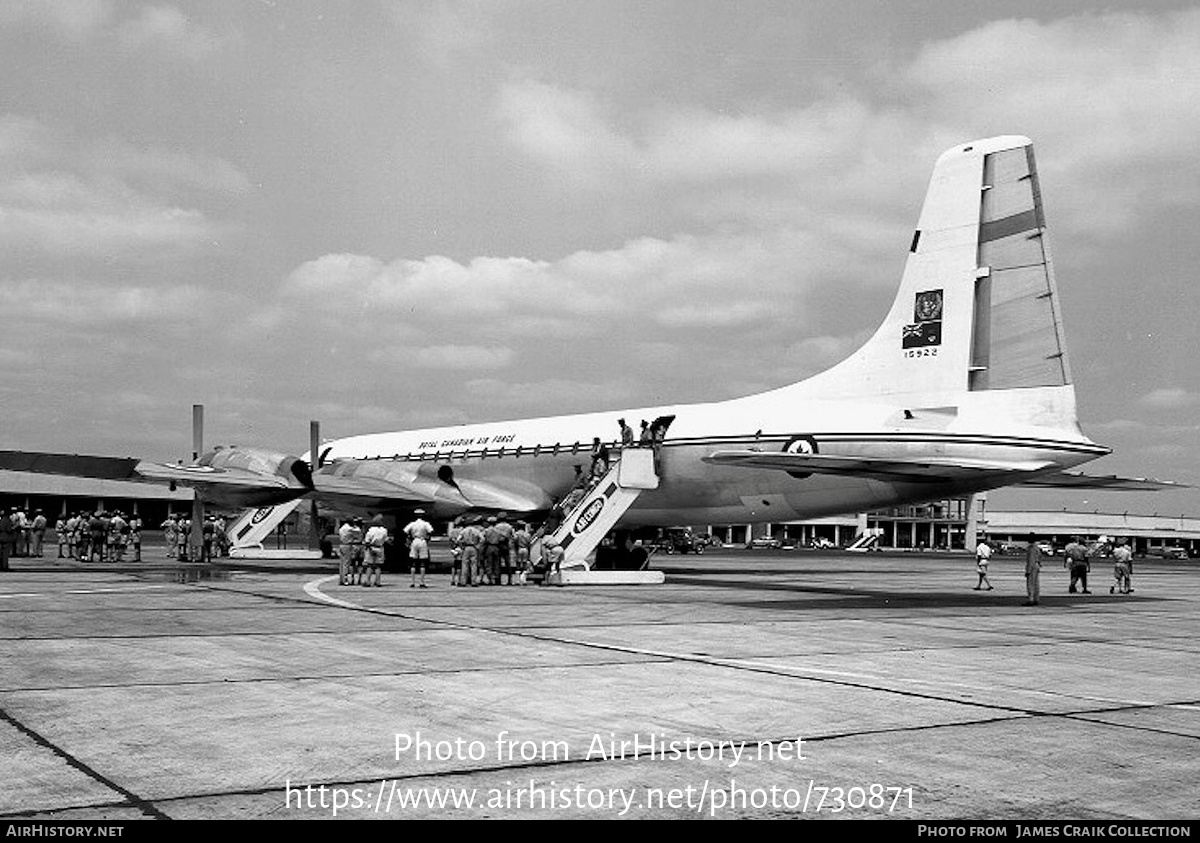 Aircraft Photo of 15922 | Canadair CC-106 Yukon (CL-44-6) | Canada - Air Force | AirHistory.net #730871