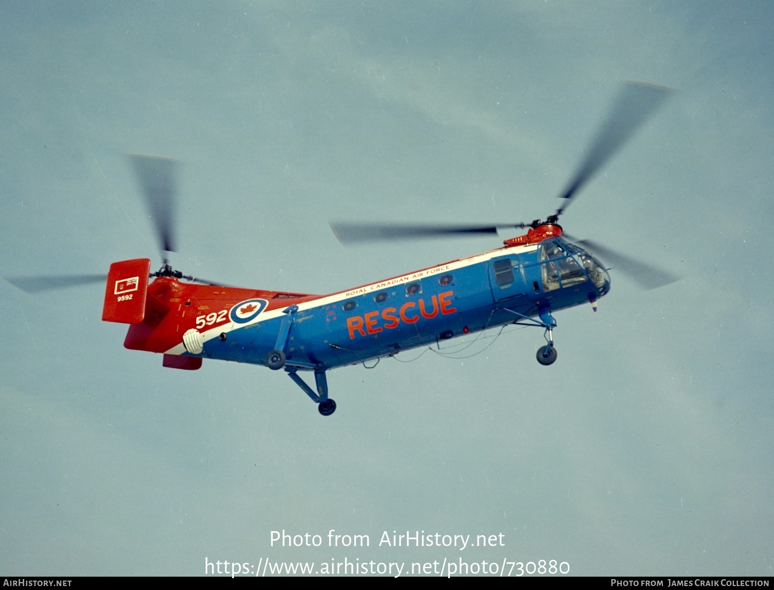 Aircraft Photo of 9592 | Vertol 44A | Canada - Air Force | AirHistory.net #730880