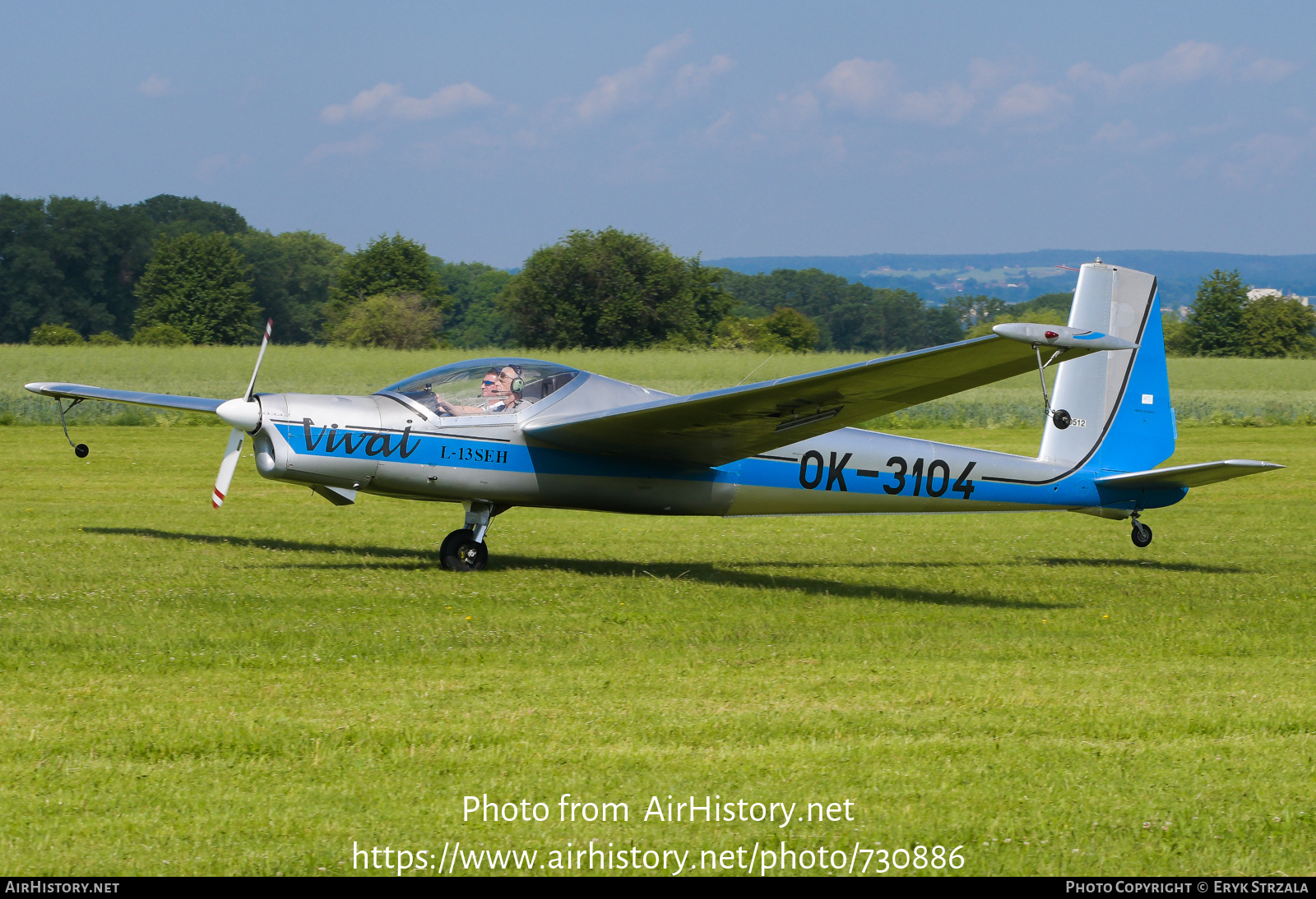 Aircraft Photo of OK-3104 | Aerotechnik L-13SEH Vivat | AirHistory.net #730886