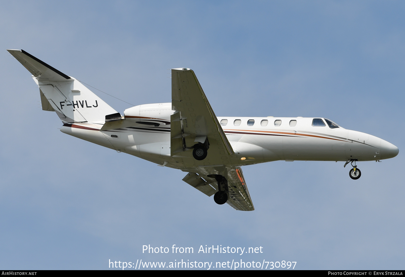 Aircraft Photo of F-HVLJ | Cessna 525A CitationJet CJ2 | AirHistory.net #730897