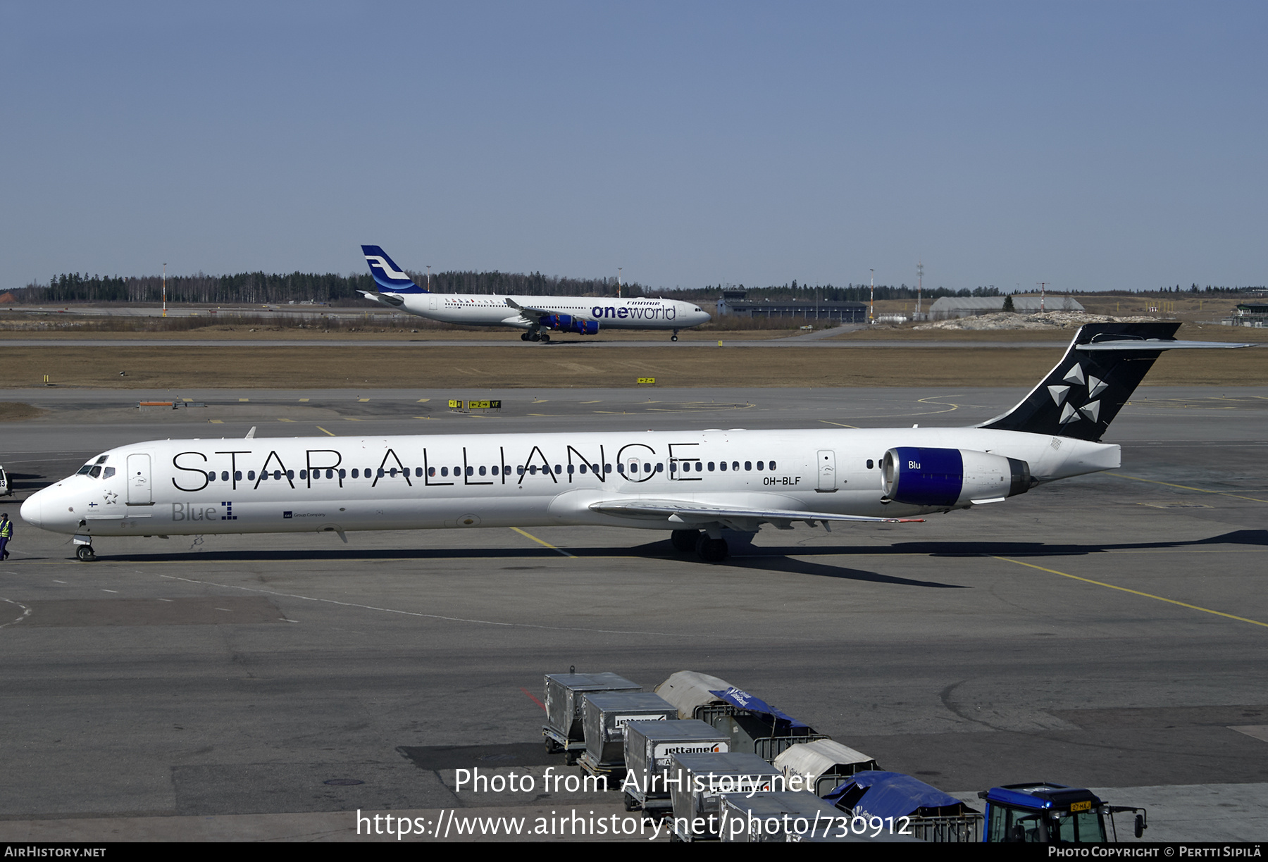 Aircraft Photo of OH-BLF | McDonnell Douglas MD-90-30 | Blue1 | AirHistory.net #730912