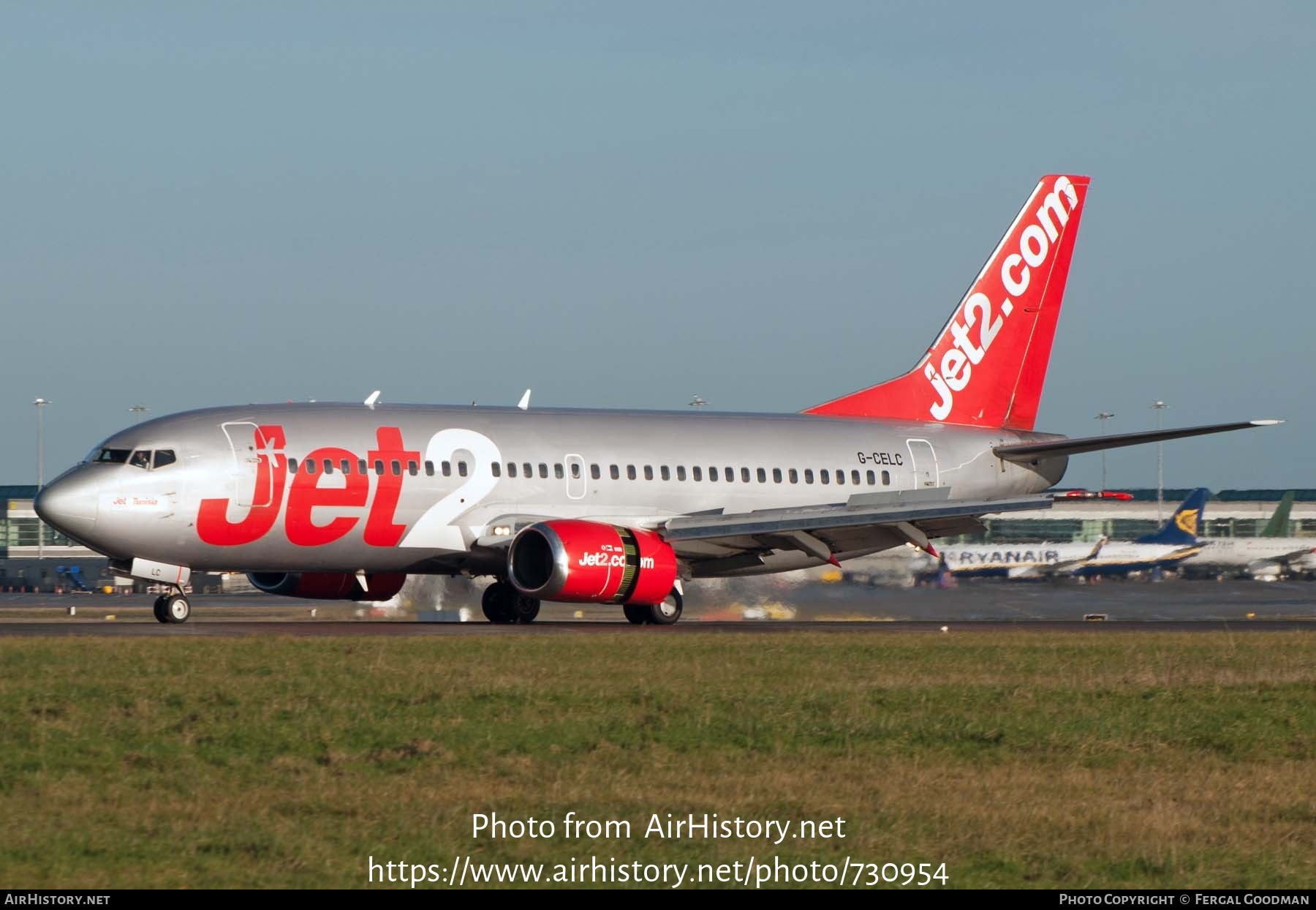 Aircraft Photo of G-CELC | Boeing 737-33A | Jet2 | AirHistory.net #730954