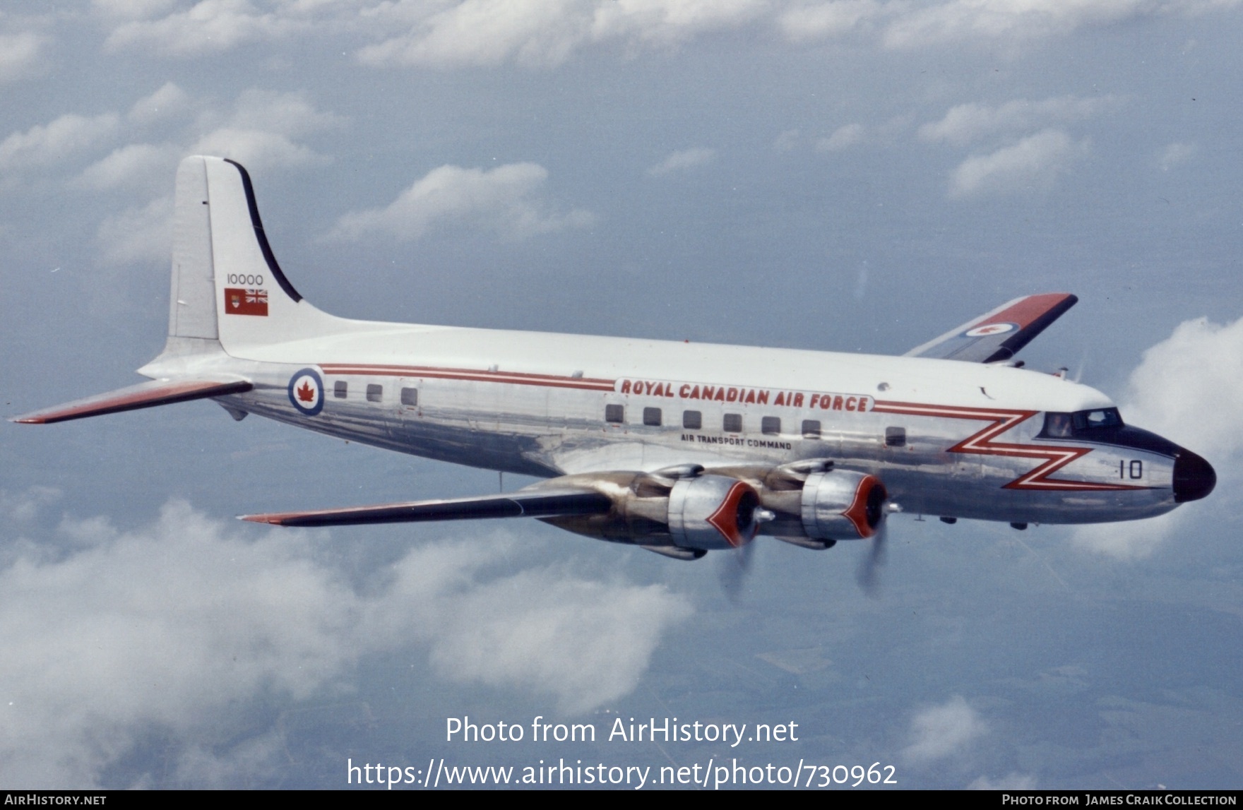 Aircraft Photo of 10000 | Canadair C-5 (CL-5) | Canada - Air Force | AirHistory.net #730962