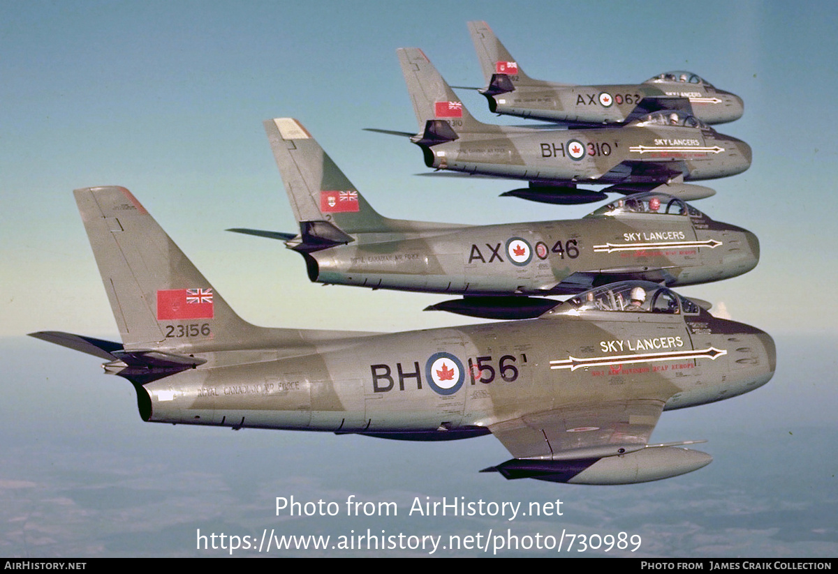 Aircraft Photo of 23156 | Canadair CL-13A Sabre 5 | Canada - Air Force | AirHistory.net #730989