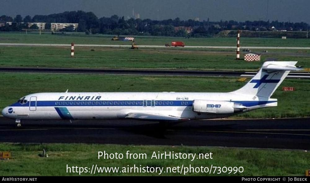 Aircraft Photo of OH-LMB | McDonnell Douglas MD-87 (DC-9-87) | Finnair | AirHistory.net #730990